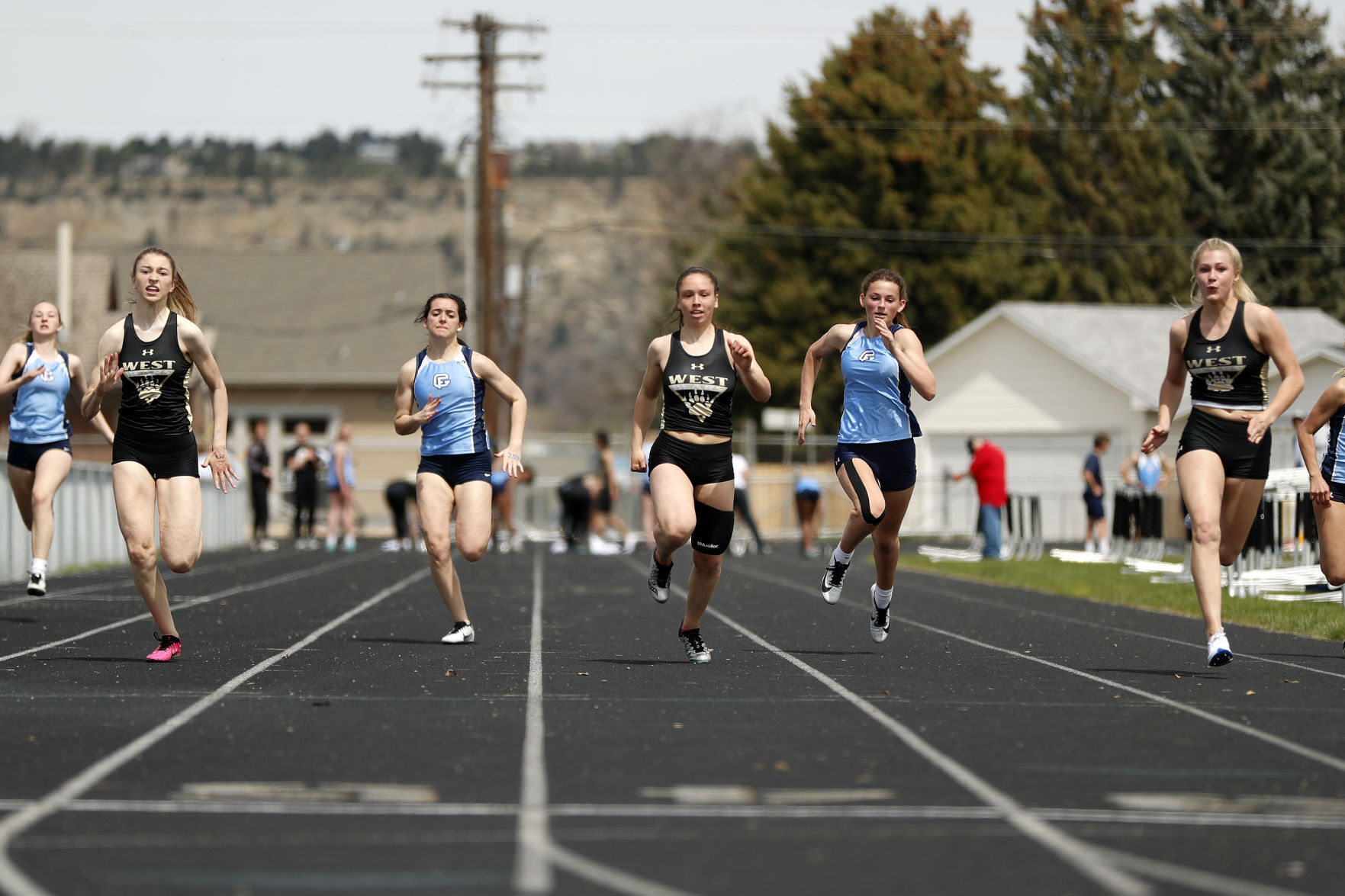 Billings West, Great Falls track and field